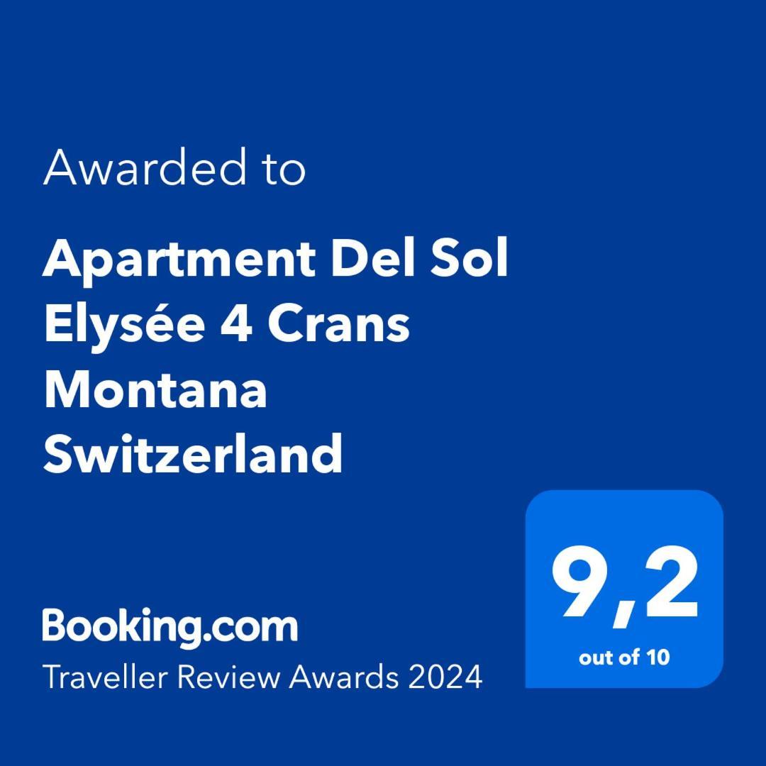 Apartment Del Sol Elysee 4 Crans Montana Switzerland Εξωτερικό φωτογραφία